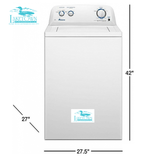 Amana 4.0 Cu. Ft. Top-Load Washer NTW4516FW